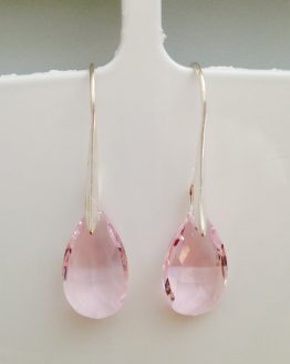 Boucles d'oreilles rose Flora