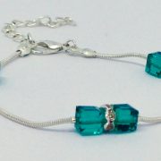 Bracelet vert émeraude – Image 2