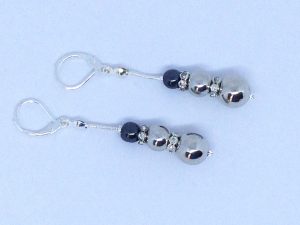 Boucles d'oreilles brillantes