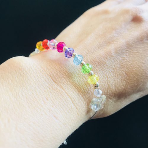 Bracelet enfant arc-en-ciel – Image 2