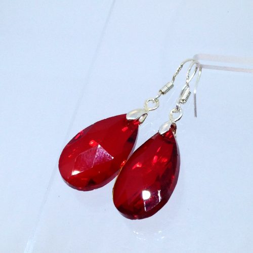Boucles d'oreilles GG-rouges – Image 2