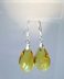 Boucles d'oreilles GG-jaune