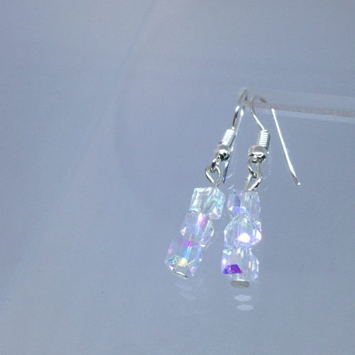 Boucles d'oreilles 3 cubes – Image 2