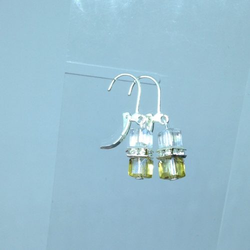 Boucles d'oreilles "jaune ensoleillé" – Image 2