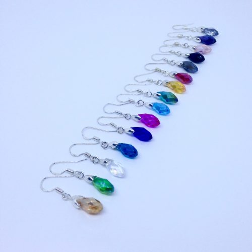 Nuancier de boucles d'oreilles gouttes