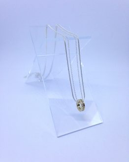 Bijou de créateur petit budget - collier double chaine doré