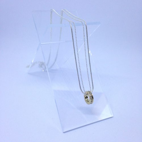 Bijou de créateur petit budget - collier double chaine doré