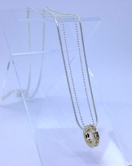 Bijou de créateur petit budget - collier double chaine doré