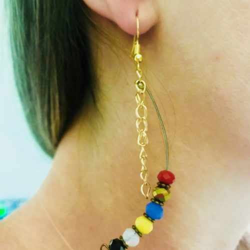Boucles d'oreille de Boucle Bel Air - pour été frais 2018