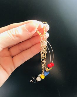 Boucles d'oreille de Boucle Bel Air - pour été frais 2018