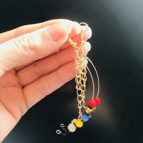 Boucles d'oreille de Boucle Bel Air - pour été frais 2018