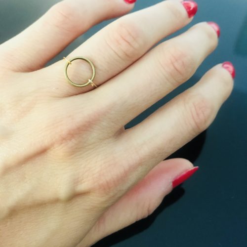 Bague Bella - bronze et or