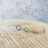 Bracelet bronze et or plaqué Olivia