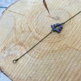 Bracelet sapin marron en bois