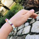 Bracelet phosphorescent enfant brillant dans la nuit