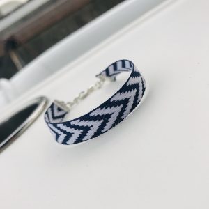 Bracelet Sujan blanc et bleu