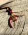 Collier rouge - Sautoir rouge