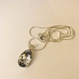 Collier goutte miroir Swarovski
