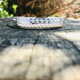 Bracelet double blanc Barbara