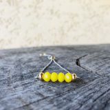Bracelet Mona jaune mat