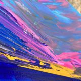 Details de Peinture originale et unique "Bonjour Aujourd’hui" - Original Unique Painting "Hello Today" - Oeuvre d'art coloré et flashie - Colored Art - Peinture le coucher du soleil de sud de la France-Painting of french sunset FR : Peinture artistique avec le coucher du soleil sur la mer méditerranéenne. Près de Marseille, les vues y sont prélassant et pleins d'incroyables traits. L'arrivé d'hiver nous apporte les nuages colorées par les reflets rosâtres de soleil... Nom de la toile : Bonjour Aujourd’hui Taille : 30 x 25 cm Technique : Couteau Matière : Acrylique Cette petite toile a un binôme, qui s'appelle "Aurevoir demain". Vous pouvez réaliser un lot de 2 toiles qui sont très agréable à regarder et donne une profondeur à l'endroit où elles se trouvent. Je travaille également à la commande. Si une de mes toiles vous plaisent, je peux réaliser une toile de votre choix, après avoir convenu sa taille, le prix et le paiement de votre commande. Artistiquement, Jana KUZMI EN : Artistic painting with sunset over the Mediterranean sea. Near Marseille, the views are relaxing and full of incredible features. The arrival of winter brings us clouds colored by the pinkish reflections of the sun... Name of the painting: Hello Today Size: 30 x 25 cm Technique: Knife Material: Acrylic This little canvas has a pair, which is called "Goodbye tomorrow". You can make a set of 2 canvases which are very pleasant to look at and give depth to the place where they are located. I also work to order. If you like one of my paintings, I can create a canvas of your choice, after having agreed on its size, price and payment for your order. Artistically, Jana KUZMI