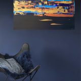 Peinture abstraite Aix en Provence en France avec le fond noir FR : Peinture abstraite Aix en Provence en France avec le fond noir - Abstract painting of Aix en Provence in France with black background Peinture : Aix en Provence Taille : 90 x 70 cm Technique : Couteau Matière : Acrylique sur coton Réalisée en un seul exemplaire donc c’est une peinture unique Signature de l’artiste : dans le coin droit devant et au dos de l’œuvre. Toile artistique réalisée sur le châssis en bois avec la toile en coton. Représente la ville d’Aix en Provence. Une ville au sud de la France, qui est en plein mouvement pendant le coucher de soleil. Peinte avec le noir, le doré, bronzé ou plutôt cuivré et des teintes de bleu. Il est possible de réaliser une toile plus grande. Pour cela vous pouvez m’écrire un message en privé. Après votre commande réglée, je vais créer la toile et vous l’envoyer dans un rouleau ou sur une toile avec le châssis. Abstract painting of Aix en Provence in France with black background ENG : Abstract painting of Aix en Provence in France with black background - Abstract painting of Aix en Provence in France with black background Painting: Aix en Provence Size: 90 x 70 cm Technique: Knife Material: Acrylic on cotton Created in one unique piece. Signature of the artist: in the right corner on the front and back of the work. Artistic canvas made on the wooden frame with cotton canvas. Represents the city of Aix en Provence. A city in the south of France, which is in full swing during the sunset. Painted with black, gold, tan or rather copper and tints of blue. It’s possible to created in bigger size. please write me an ask by DM. After your paid order, I’ll created it and sand you in a tube or on canva.