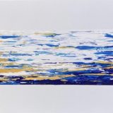 Toile Luminescence Titre : Luminescence - Peinture Abstraite Originale en Bleu, Or et Paillettes | Œuvre Authentique Description : La peinture abstraite originale "Luminescence", en photographie a déjà été vendue. Cependant, je vous propose un style similaire aux mêmes couleurs : des nuances de bleus, d'or, de paillettes et de blanc. Caractéristiques de l'œuvre : Composition Mystérieuse : Cette peinture abstraite mélange différentes matières, gardant le secret de sa fabrication, créant ainsi une pièce unique et captivante. Éclat Intérieur : "Luminescence" illumine chaque espace où elle est placée, apportant profondeur et reflets remarquables, notamment dans les endroits ensoleillés, révélant sa magie au-delà de l'imagination. Polyvalence de Placement : Sérénité Artistique : Avec une référence évoquant la mer sous un soleil éclatant, cette œuvre devient un élément central dans divers environnements, qu'il s'agisse du salon, d'un cabinet professionnel (avocat, médecin, psychologue), ou tout autre espace que vous désirez embellir. Harmonie Intérieure : "Luminescence" apporte une atmosphère détendue et harmonieuse, capturant l'essence apaisante de l'horizon. Chaque toile est signée et accompagnée de son certificat d'authenticité. Pour la concevoir, choisissez simplement la taille qui vous convient et après confirmation de votre commande, je la créerai sans délai. Laissez-vous enchanter par "Luminescence", une œuvre artistique captivante qui illuminera votre espace de son éclat unique et apaisant.