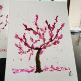 Arbre de Judée en aquarelle de la collection Arbre de Judée de l'artiste peintre Jana KUZMI. Réalisées main en rose et marron sur le papier aquarelle. Cartes artistiques ssont dépliables pour pouvoir écrire dedans et accompagner des fleurs ou u cadeau p.articulier. Elles peuvent accompagner une oeuvre d'art ou un bijou de produits proposés par le site Boucle Bel Air. Peut etre personnalisé et directement envoyé à la personne de votre choix.