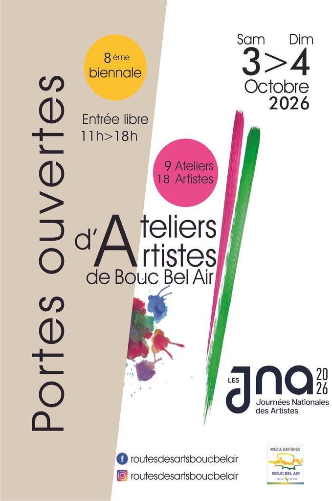 Routes des Arts Bouc Bel Air 2026